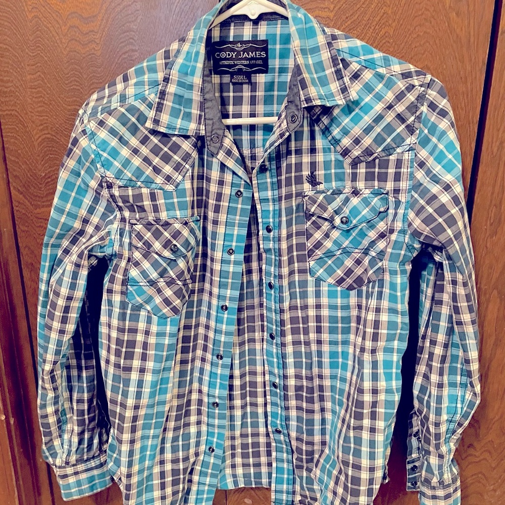 Cody James Boys Western Shirt